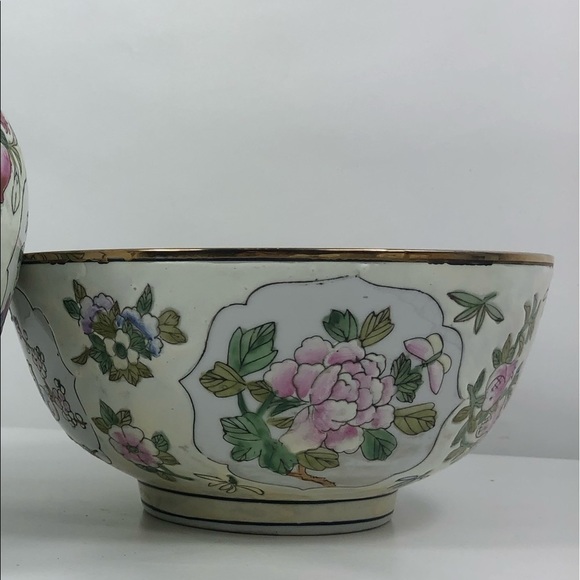 ANTIQUE Tung Chih Tongzhi Porcelain Bowl Macau - Picture 7 of 11